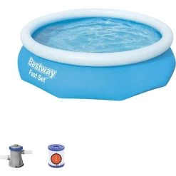 Bestway Piscina Fast Set 57270 Rotonda 305x76cm 3800 Lt.