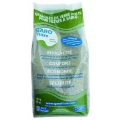Aqua GAROFILTRE - Sabbia VETRO Kg 20 Sviluppa Come 25 Kg Di Sabbia Al QUARZO