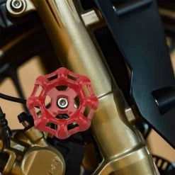 Confezione Da 2 Valvole A Volantino In Metallo, Testa Quadrata, Valvola Di Arresto Superiore, Valvola A Sfera, Maniglia Domestica, Per Valvole Ad Angolo, 7 X 7 Mm, Rosso -Bestway Italia 68207720 4