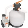 Bestway Pompa Di Filtraggio A Sabbia Per Piscine Fuori Terra Depuratore A Pressione Da 7571 Lt/h -Bestway Italia 6836043 1