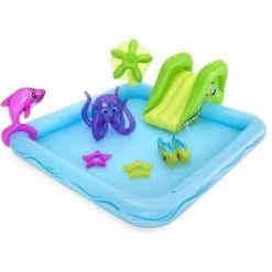 Piscina Gonfiabile Per Bambini Bestway 53052 Play Center Acquario Fantastico