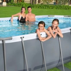 Piscina Fuori Terra Bestway 56448 Ovale Frame 488x305x107cm -Bestway Italia 6845674 4