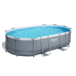 Piscina Fuori Terra Bestway 56448 Ovale Frame 488x305x107cm -Bestway Italia 6845674 5
