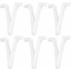 HIASDFLS 6Pcs Piscina Fornitura Farfalla V Clip Per Piscina Spa Spazzola Foglia Rastrello Foglia Skimmer Testa Aspirapolvere Per La Pulizia Della Piscina -Bestway Italia 68571897 1