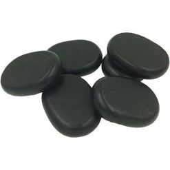 Set Di 6 Pietre Calde Grandi Per Spa - Pietre Calde Rilassanti - Pietre Di Basalto Naturale Per Trattamento Terapeutico/regalo/spa 8x6 Cm