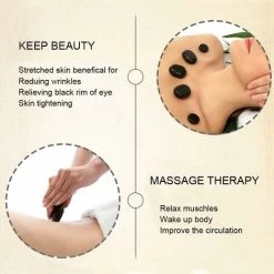 Set Di 6 Pietre Calde Grandi Per Spa - Pietre Calde Rilassanti - Pietre Di Basalto Naturale Per Trattamento Terapeutico/regalo/spa 8x6 Cm -Bestway Italia 69714973 4