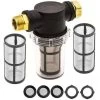 Filtro Per Tubo Da Giardino Da 3/4 Pollici Per Acqua Di Ingresso Dell'idropulitrice, Filtro Per Sedimenti Per Filtro Di Ingresso Dell'acqua Per Giardinaggio All'aperto -Bestway Italia 69716410 1