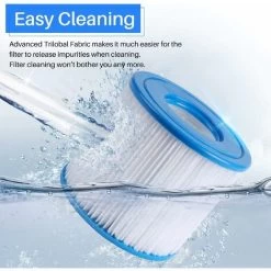 MINKUROW Confezione Da 6 Filtri Per Vasca Idromassaggio Per Piscina - Tipo D - Cartuccia Filtro Di Ricambio Per Onde Estive 10 MINKUROW Confezione Da 6 Filtri Per Vasca Idromassaggio Per Piscina - Tipo D - Cartuccia Filtro Di Ricambio Per Onde Estive -Bestway Italia 69788048 4