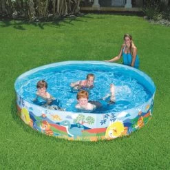 Bestway 55001 Piscina Rigida Dinosauri 244X46cm 9 Bestway 55001 Piscina Rigida Dinosauri 244X46cm -Bestway Italia 76487429 4