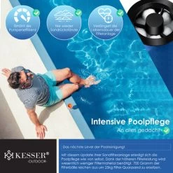 KESSER® Sfere Filtranti Polysphere Sistema Di Filtraggio A Sabbia 700g Per Sostituire 25 Kg Sabbia Filtrante Accessori Di Ricambio Per Filtro Piscina Sistema Di Filtri 700g (de) 10 KESSER® Sfere Filtranti Polysphere Sistema Di Filtraggio A Sabbia 700g Per Sostituire 25 Kg Sabbia Filtrante Accessori Di Ricambio Per Filtro Piscina Sistema Di Filtri 700g (de) -Bestway Italia 79136080 4