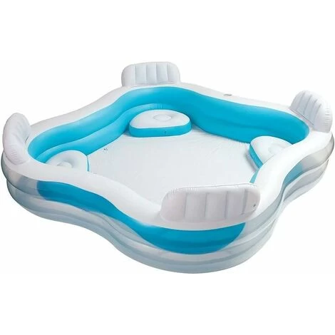 INTEX PISCINA GONFIABILE 'FAMILY FOUR' Cm.229x229 3 INTEX PISCINA GONFIABILE 'FAMILY FOUR' Cm.229x229