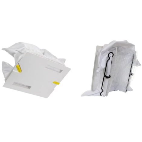 Kit Conversione Sistema Filtrante Da Cartucce A Sacco Filtro In Tessuto Gradazione Fine 50 Micron Ricambio Per Robot Piscina Maytronics Dolphin Swash TC / XForce30 & Cosmos30 5 Kit Conversione Sistema Filtrante Da Cartucce A Sacco Filtro In Tessuto Gradazione Fine 50 Micron Ricambio Per Robot Piscina Maytronics Dolphin Swash TC / XForce30 & Cosmos30 - immagine 3