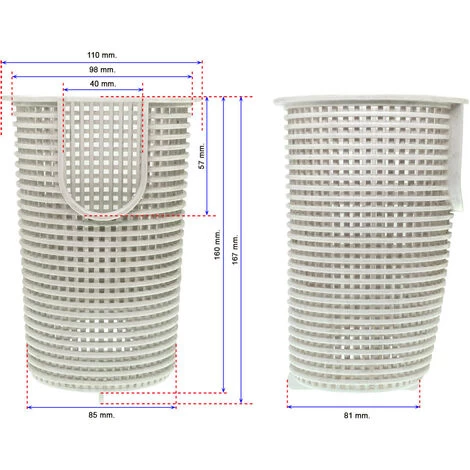 Cestello Prefiltro Pompa Starpool 07302. 4 Cestello Prefiltro Pompa Starpool 07302. - immagine 2
