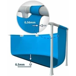 Intex 28270 Piscina Rettangolare Small Frame 220x150x60 Cm -Bestway Italia 8247828 3