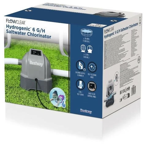 BESTWAY - 58678 - Clorinatore A Sale Per Piscina 4 BESTWAY - 58678 - Clorinatore A Sale Per Piscina - immagine 2