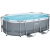 BESTWAY Piscina Fuori Terra Ovale Power Steel 305x200xh.84 Cm Con Pompa Filtro A Cartuccia -Bestway Italia 83663134 1