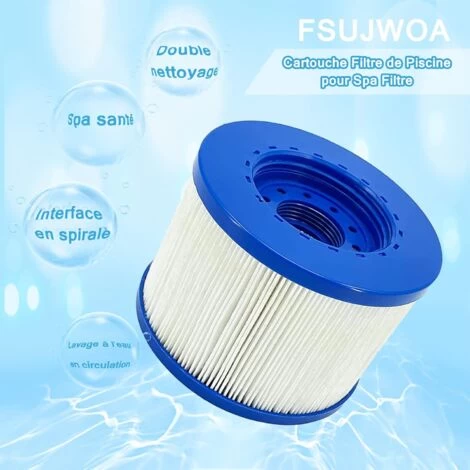 MINKUROW Filtro Spa Spin-On, Filtro Spa Spin-On Gonfiabile Da 60 Mm Per Cartuccia Filtro Piscina Lumix Per Accessori Filtro Spa Infiniti, Per Filtro Spa Clever (4 Pezzi) 4 MINKUROW Filtro Spa Spin-On, Filtro Spa Spin-On Gonfiabile Da 60 Mm Per Cartuccia Filtro Piscina Lumix Per Accessori Filtro Spa Infiniti, Per Filtro Spa Clever (4 Pezzi) - immagine 2