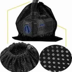 Borsa Per Pompa, Betterlife 2 Pezzi Borsa A Rete Per Filtro Pompa, Borsa Filtro Per Pompa Per Laghetto, Borsa A Rete Per Pompa, Accessori Per Filtro Pompa Acqua Per Uso Domestico (41 31 Cm, Nero) -Bestway Italia 85907868 5