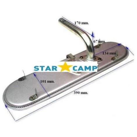 Bruciatore Per Barbecue Campingaz 4 Bruciatore Per Barbecue Campingaz - immagine 2