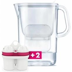 BWT AQUAlizer Caraffa Filtrante Con 2 Cartucce Filtranti Al Magnesio Incluse