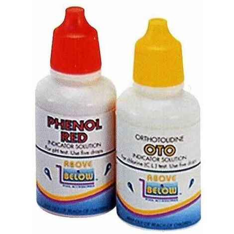 Acqua Test Liquido Cloro+Ph Ricambio 3 Acqua Test Liquido Cloro+Ph Ricambio