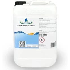 Acquaverde SVERNANTE GELO TRATTAMENTO INVERNALE ACQUA PISCINA ANTIALGHE ANTIBATTERICO 10 Kg