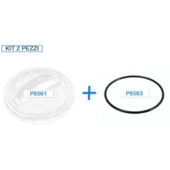 BESTWAY - P6563+P6561 - Coperchio + Guarnizione Filtri 58199/58257/58258/58400
