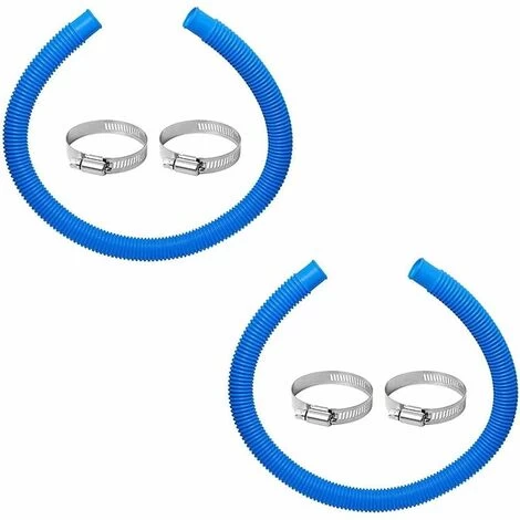 Piscina In 3 Pezzi - Tubo Di Ricambio Per Piscina Diametro 32 Mm/1,25" - Lunghezza 1,5 M/59" Con Clip Tubo Di Scarico Per Piscina Facile Da Installare 4 Piscina In 3 Pezzi - Tubo Di Ricambio Per Piscina Diametro 32 Mm/1,25" - Lunghezza 1,5 M/59" Con Clip Tubo Di Scarico Per Piscina Facile Da Installare - immagine 2