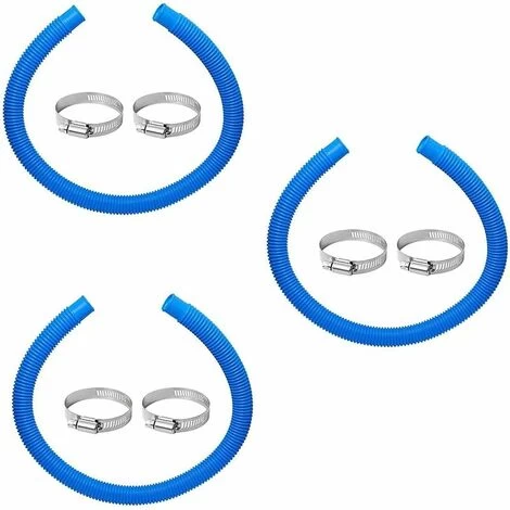 Piscina In 3 Pezzi - Tubo Di Ricambio Per Piscina Diametro 32 Mm/1,25" - Lunghezza 1,5 M/59" Con Clip Tubo Di Scarico Per Piscina Facile Da Installare 5 Piscina In 3 Pezzi - Tubo Di Ricambio Per Piscina Diametro 32 Mm/1,25" - Lunghezza 1,5 M/59" Con Clip Tubo Di Scarico Per Piscina Facile Da Installare - immagine 3
