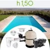 Kit Componenti Per Piscina In Cemento Armato ARIZONA 10,00 X 5,00 H 1,50 M -Bestway Italia 92513480 1
