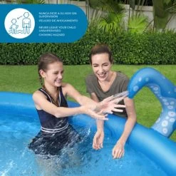 Piscina Gonfiabile Per Bambini Bestway OctoPool 274x76 Cm Con 4 Tentacoli Colore Blu Con Capacitá Di 3153 Litri -Bestway Italia 92776653 3