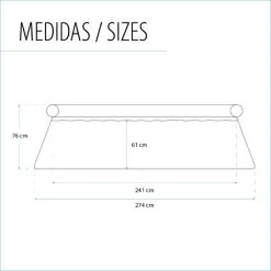 Piscina Gonfiabile Per Bambini Bestway OctoPool 274x76 Cm Con 4 Tentacoli Colore Blu Con Capacitá Di 3153 Litri -Bestway Italia 92776653 4