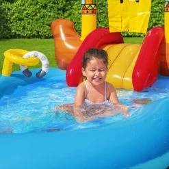 Piscina Gonfiabile Bestway Wild West Play Center 264x188x140 Cm Con Cavallo Gonfiabile E Scivolo -Bestway Italia 92841397 5