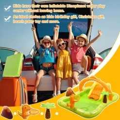 Centro Giochi D'acqua Avventure Nella Giungla 650 Litri 246x193x110cm -Bestway Italia 93289301 5