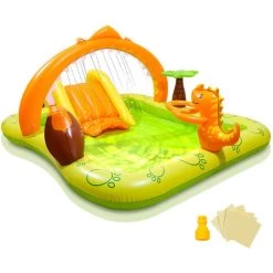 Play Center Gonfiabile Centro Giochi Acquatici 650 Litri 246x193x110cm