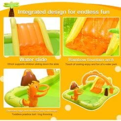 Play Center Gonfiabile Centro Giochi Acquatici 650 Litri 246x193x110cm -Bestway Italia 93289303 3