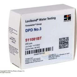 Scatola Reagenti DPD 3 Per Fotometro, 250 Unità Lovibond .