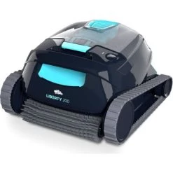 Dolphin Liberty 200 Cordless - Robot Pulitore A Batteria Al Litio Per Piscina Fino A 10 Mt - FONDO + PARETI - NOVITA' 2023