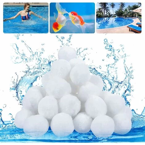 RHAFAYRE Sfera Filtrante Per Piscina 1000g - Sfere Filtranti Equivalenti A 36 Kg Di Filtro A Sabbia, Sfere Filtranti Sfere Filtranti Riutilizzabili, Sfera Filtrante Per Piscina Adatta Per Sistemi Di F 3 RHAFAYRE Sfera Filtrante Per Piscina 1000g - Sfere Filtranti Equivalenti A 36 Kg Di Filtro A Sabbia, Sfere Filtranti Sfere Filtranti Riutilizzabili, Sfera Filtrante Per Piscina Adatta Per Sistemi Di F