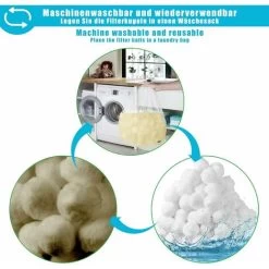Le Sfere Filtranti RHAFAYRE, Le Sfere Filtranti Per Piscina Da 1400 G Possono Sostituire La Sabbia Filtrante Da 54 Kg, Adatte A Vari Sistemi Di Filtrazione, Filtro A Sabbia 9 Le Sfere Filtranti RHAFAYRE, Le Sfere Filtranti Per Piscina Da 1400 G Possono Sostituire La Sabbia Filtrante Da 54 Kg, Adatte A Vari Sistemi Di Filtrazione, Filtro A Sabbia -Bestway Italia 93990469 3