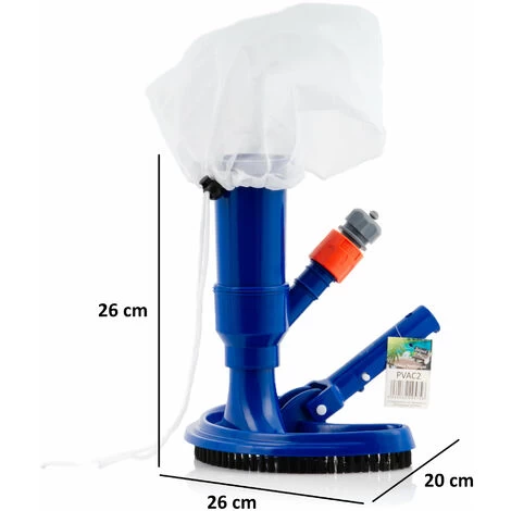 Zelsius Aspiratore Per Piscina Con Spazzola Aspiratore Venturi Per Piscina Per Tubo Da Giardino 4 Zelsius Aspiratore Per Piscina Con Spazzola Aspiratore Venturi Per Piscina Per Tubo Da Giardino - immagine 2