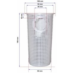 Cestello Prefiltro Pompa PS Bravia 0,75-1,00 HP. 7 Cestello Prefiltro Pompa PS Bravia 0,75-1,00 HP. -Bestway Italia 95116850 3