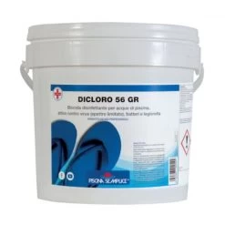 DICLORO 56 GRANULARE KG. 5 LAPI CLORO IN POLVERE MANUTENZIONE ACQUA PISCINA