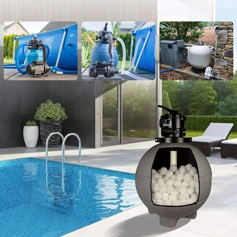 Palline Filtranti Per Piscina Da 1400 G Palline Filtranti Per Piscina All'aperto Filtro In Fibra Per Piscina Filtro A Sabbia E Filtraggio 5 Palline Filtranti Per Piscina Da 1400 G Palline Filtranti Per Piscina All'aperto Filtro In Fibra Per Piscina Filtro A Sabbia E Filtraggio - immagine 3