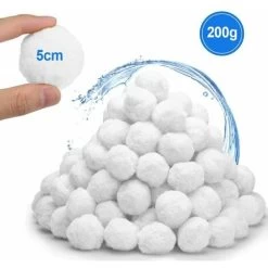 Palline Filtranti Per Piscina 200g Palline Filtranti Per Piscina Con Filtro A Sabbia Sostituisci 5,6 Kg Di Sabbia Filtrante Adatto Per Piscina Filtro Per Piscina Accessori Per Piscina -Bestway Italia 95786461 2