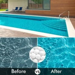 Palline Filtranti Per Piscina 200g Palline Filtranti Per Piscina Con Filtro A Sabbia Sostituisci 5,6 Kg Di Sabbia Filtrante Adatto Per Piscina Filtro Per Piscina Accessori Per Piscina -Bestway Italia 95786461 5