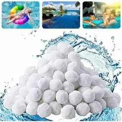 Sfere Filtranti Da 500 G, Sfere Filtranti Per Piscina, Sistema Di Filtraggio A Sabbia, Alternativa Per Sabbia Filtrante Da 18 Kg, Accessori Per La Sostituzione Del Filtro Della Piscina, Pompa Filtro