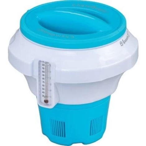 Trade Shop - Dispenser Dosatore Galleggiante Pastiglie Cloro Medio Termometro Piscina 58701 4 Trade Shop - Dispenser Dosatore Galleggiante Pastiglie Cloro Medio Termometro Piscina 58701 - immagine 2