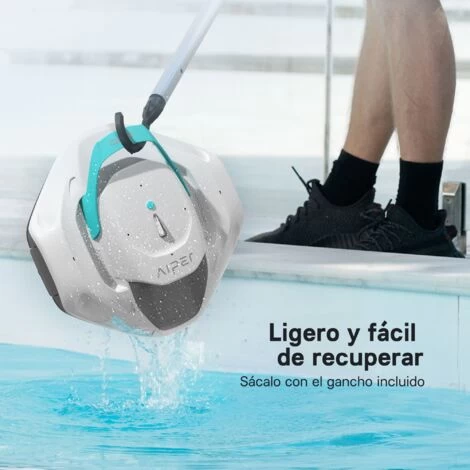 Aiper Pulitore Piscina - Seagull 800b Bianco 7 Aiper Pulitore Piscina - Seagull 800b Bianco - immagine 5
