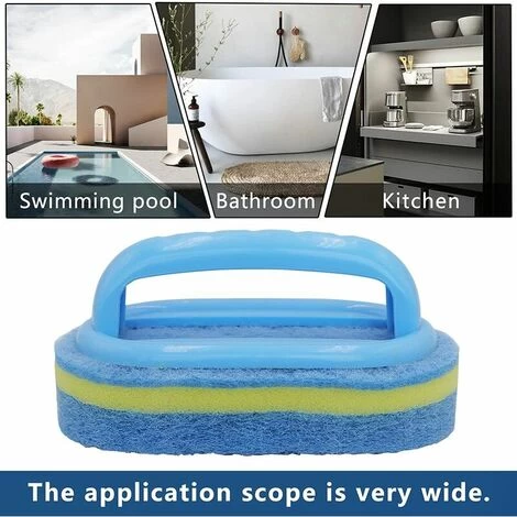 Spazzole In Spugna Per Piscina Spazzola Per Pulizia In Spugna Accessorio Per Piscina Per Pulire Lo Sporco Dalle Pareti Della Vasca 6 Spazzole In Spugna Per Piscina Spazzola Per Pulizia In Spugna Accessorio Per Piscina Per Pulire Lo Sporco Dalle Pareti Della Vasca - immagine 4